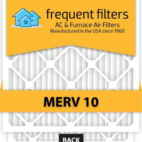 14X14X1 MERV 10 AC Furnace Filters (3 count) « Frequent Filters