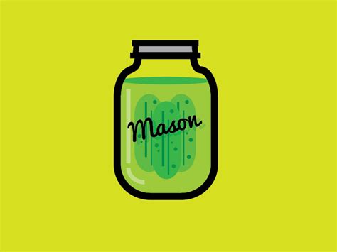 Mason Jar Icon #123597 - Free Icons Library