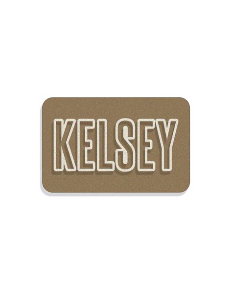 KELSEY GIFT CARD