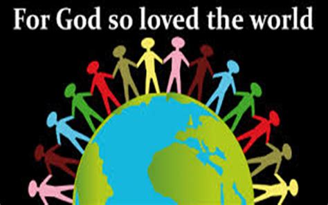 God is love. Love the world. – Lead A Child