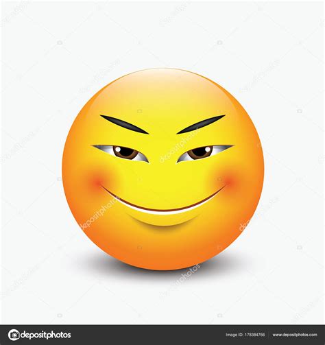 Emoticon Asiático Bonito Emoji Smiley Ilustração Vetorial — Vetor de Stock © I.Petrovic #178384766