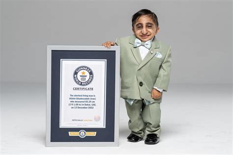 World's Shortest Man, Who's 20 and From Iran, Says Guinness World ...