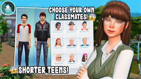 You NEED these mods for The Sims 4: HIGH SCHOOL YEARS🧑‍🏫 - YouTube