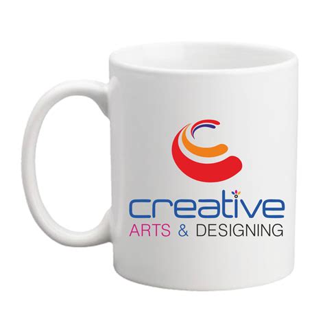 Logo on Coffee Mug - Creative Arts