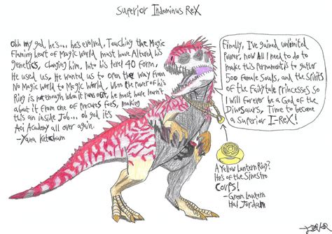 Superior Indominus Rex by a22d on DeviantArt