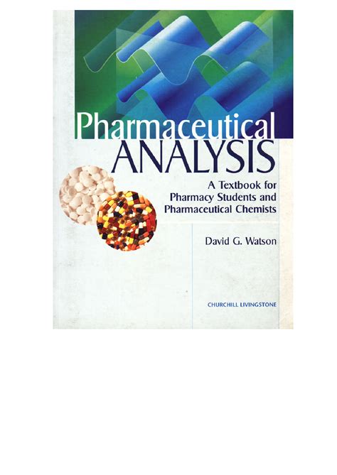 Essential Pharma Documents: Pharmaceutical Analysis Books