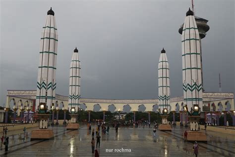 Maghrib di Masjid Agung Jawa Tengah