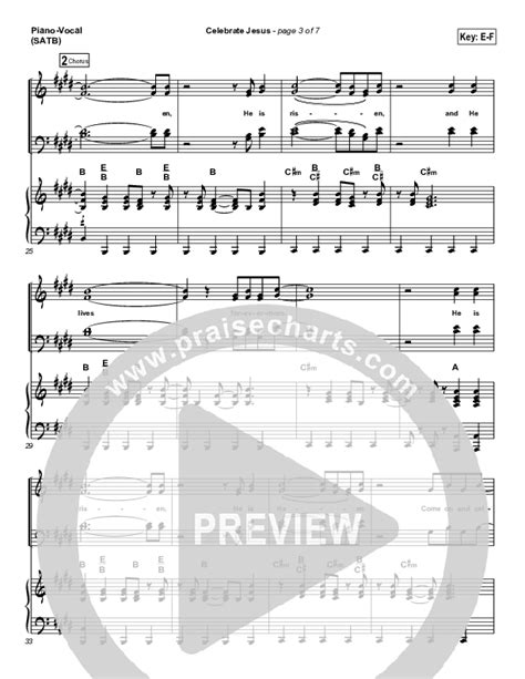 Celebrate Jesus Sheet Music PDF (Gary Oliver) - PraiseCharts