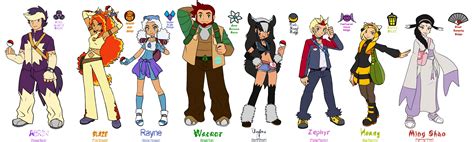 Main Pokemon Characters With Names