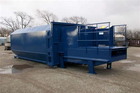 Heavy Duty Stationary Trash Compactor - Rotobale Compaction Solutions Inc.