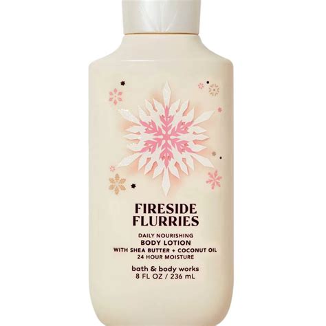 Bath & Body Works Snow Beautiful: Fireside Flurries Body Lotion | Body ...