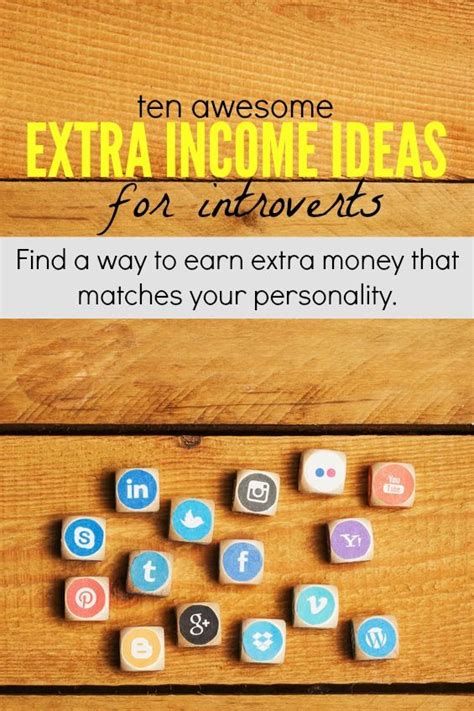 10 Extra Income Ideas for Introverts | Earn extra money, Earn money online, Earn money