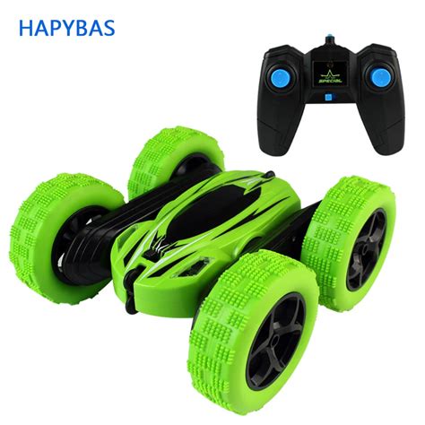 2.4Ghz Remote Control Cars Stunt Rc Car High Speed Flashing 3D Flip ...