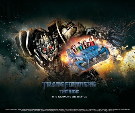 Transformers Hub: Transformers - The Ride in Universal Studios Singapore