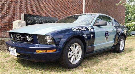 Massachusetts State Police # 500 Ford Mustang Slicktop | State police ...