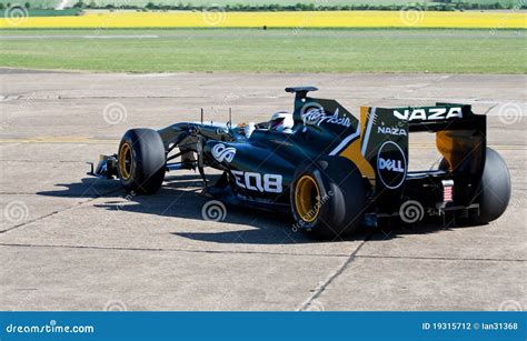 Lotus f1 car editorial photography. Image of grand, motor - 19315712