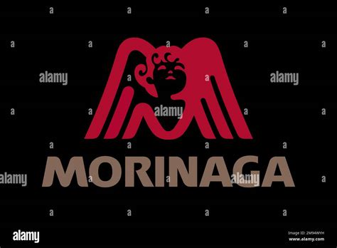 Morinaga & Company, Logo, Black background Stock Photo - Alamy