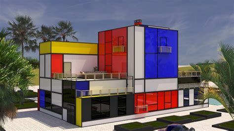 Mondrian Lives On: The Artist’s Influence on Architecture & Design - WebUrbanist