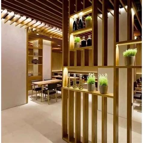 Wooden Partition Wall