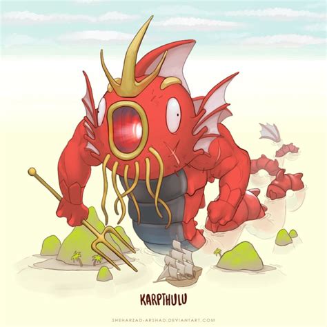 Magikarp Super Evolve by Sheharzad-Arshad | Magikarp, Evolve, Pokemon