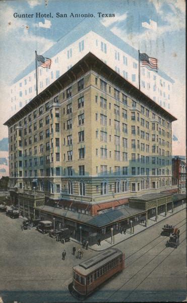 Gunter Hotel San Antonio, TX Postcard