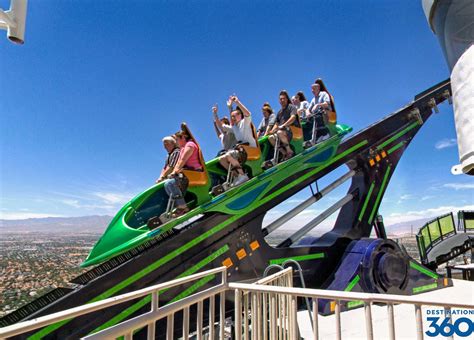 Las Vegas Roller Coaster - Stratosphere Tower - X Scream