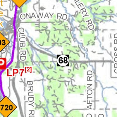 Cheboygan County Snowmobile Trails Map by MI DNR | Avenza Maps