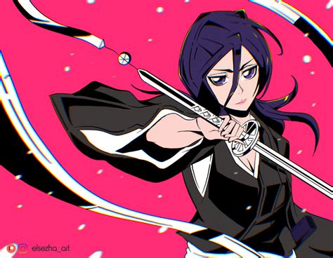 ArtStation - Kuchiki Rukia fanart