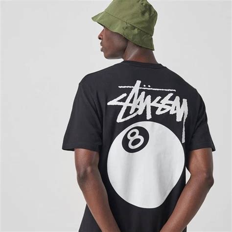 Stussy 8 Ball T-Shirt - Black | The Sole Supplier