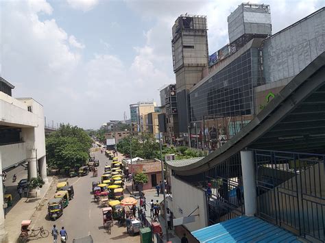 MG Road Metro Station Gurgaon on Yellow Line