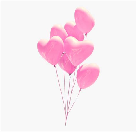 #balloon #balloons #aesthetic #air #hearts #heart #love, HD Png ...