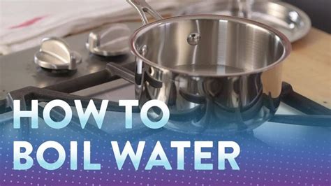 How to Make Boiled Water | Cooking basics, Water, New recipes