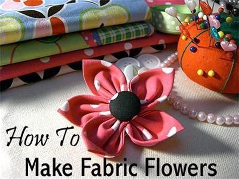 Make Fabric Flowers for Dog Collars ... | Craftsy | Making fabric flowers, Fabric flowers ...