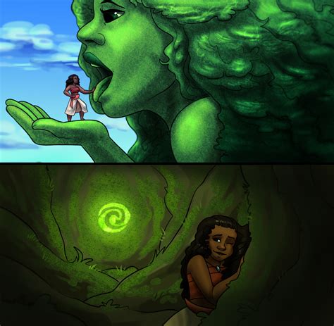 In the Heart of Tefiti (Moana Spoilers) by VoraciousPanda on DeviantArt