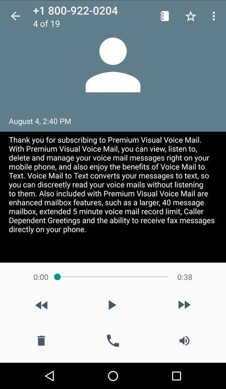 Verizon Visual Voicemail for Android - APK Download