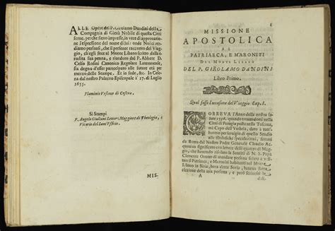 Recent Acquisition: Dandini’s Missione apostolica – RBSC at ND