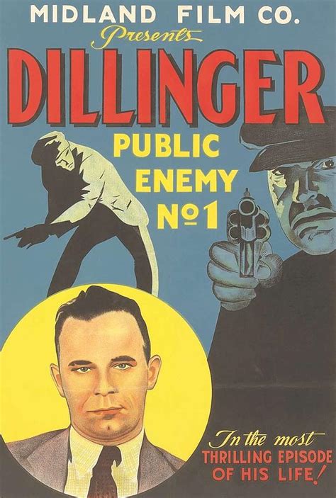 Dillinger Movie Poster Public Enemy No. 1 Photograph by Redemption Road