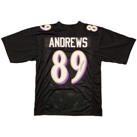 MARK ANDREWS SIGNED BALTIMORE RAVENS JERSEY (BECKETT COA)