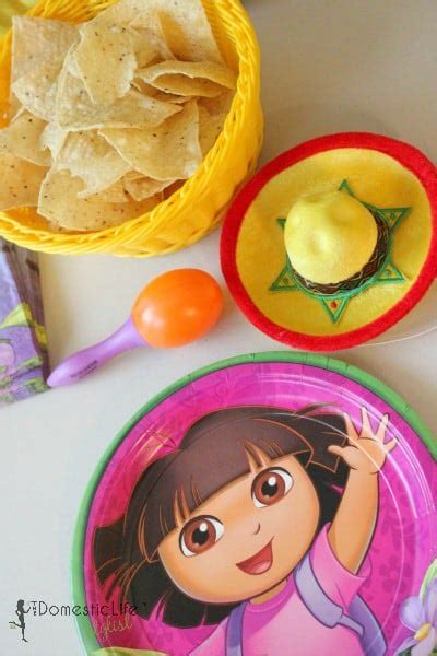 How to Plan a Dora Cooking Birthday Party (in 48 hours) | The Domestic ...