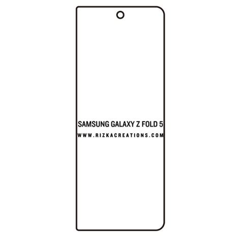 Samsung Galaxy Z Fold 5 Hydrogel Protector | Screen & Back Protection – rizkaCreations