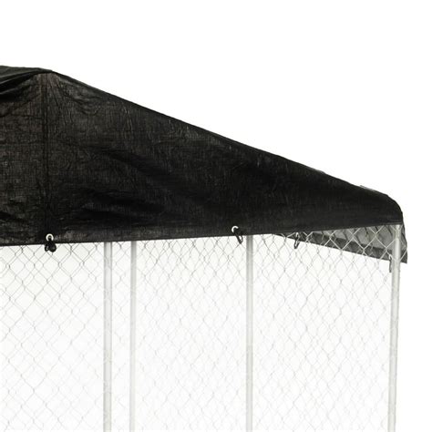 WeatherGuard 10' x 10' Dog Run Kennel Enclosure Waterproof Roof Cover (2 Pack) - Walmart.com ...