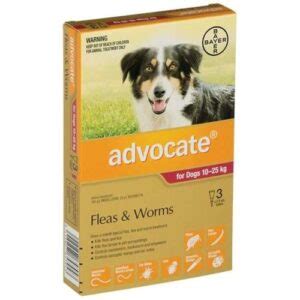 ADVOCATE DOG WORMER 10-25KG – Seeds & Cereals (2000) Ltd