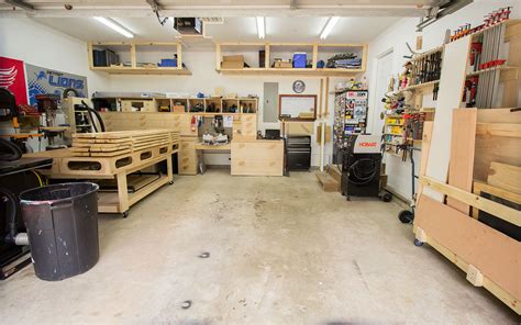 2 Car Garage Woodshop – Shop Tour 2015 | Jays Custom Creations