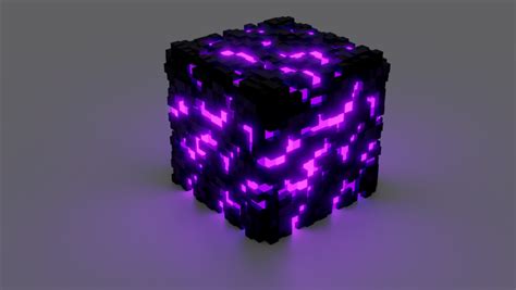 Minecraft Crying Obsidian Texture