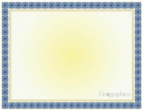 Kensington Blue Award Certificates, Gold Foil, 8.5"x11", 15/PK | Certificate design template ...