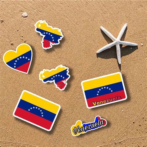 Venezuela Flag Vinyl Stickers - Etsy