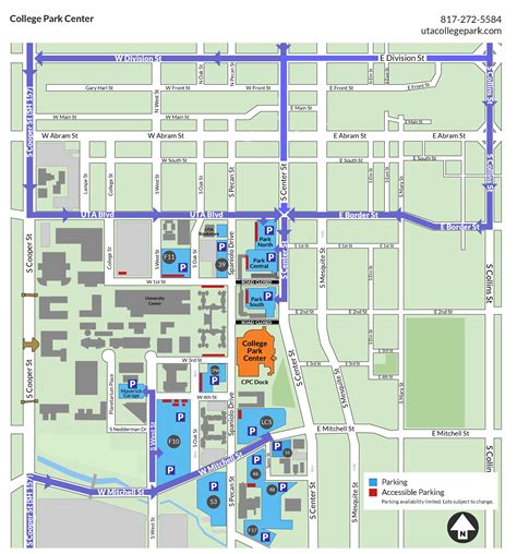 Uta Campus Map