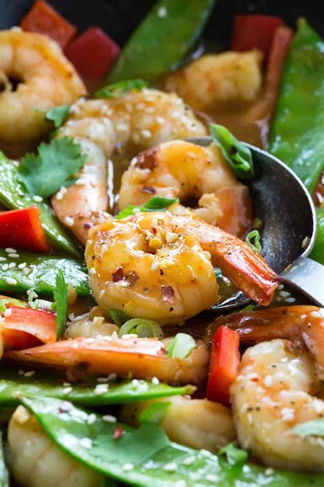 Easy Shrimp Stir Fry Recipe - Jessica Gavin