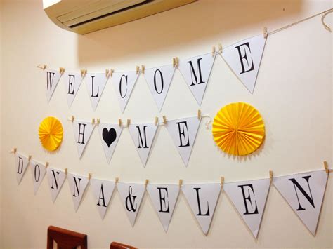 Welcome Home Banner | Welcome home banners, Welcome home crafts, Welcome home decorations