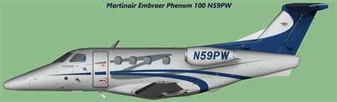 Martinair Embraer Phenom 100